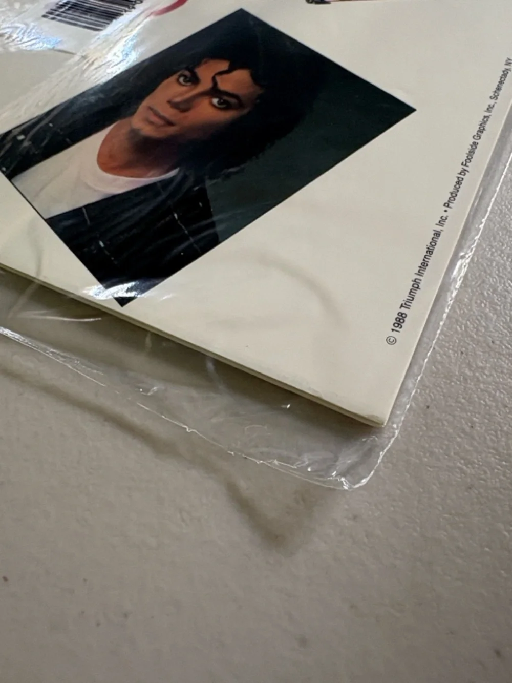 Michael Jackson BAD Wrapping Paper Gift Wrap NWT. Pop. SET of 2 RARE! Rock Wraps